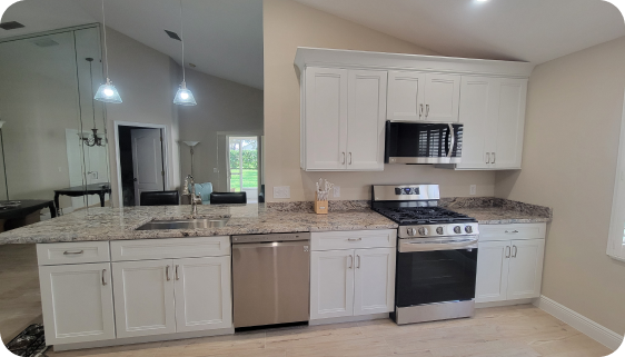 Traditional Transitional Kitchen Remodel by 321 Homes Inc project photo